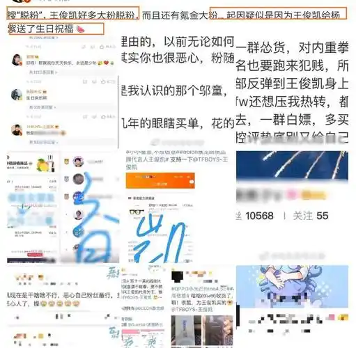 原创王俊凯粉丝好严格疑因男方给杨紫庆生引发大批粉丝脱粉网友评论