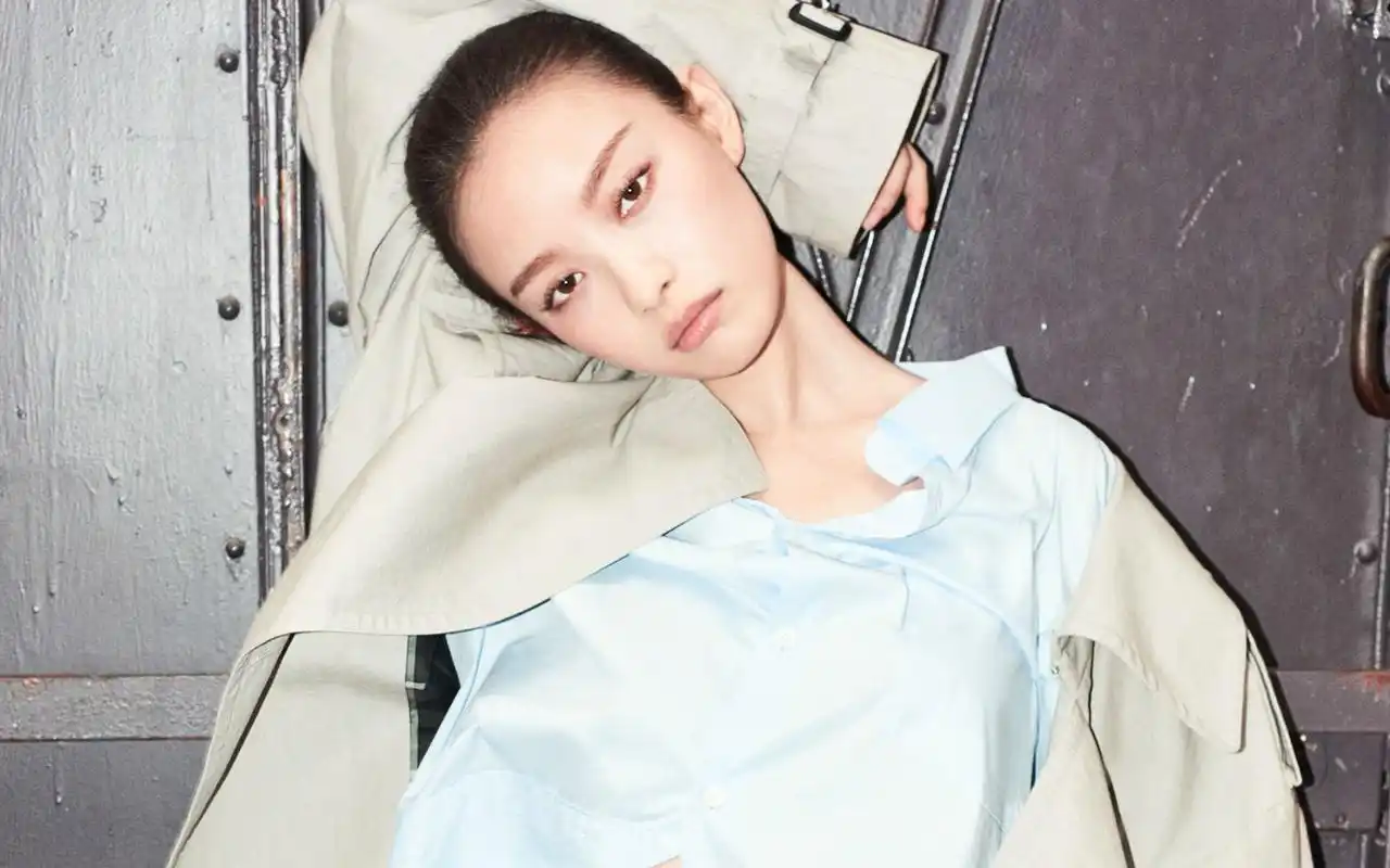 倪妮气场十足的杂志大片桌面壁纸