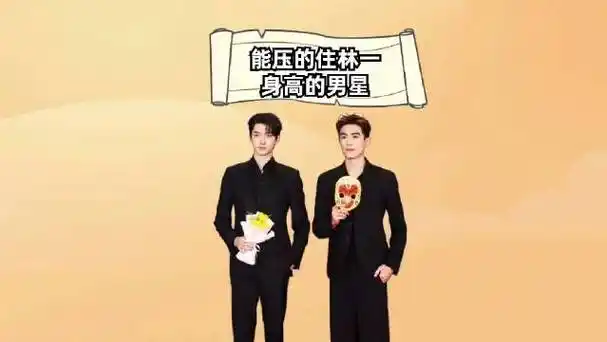 能压的住林一身高的男星,林更新差一点,刘宇宁轻松……|林一|刘宇宁