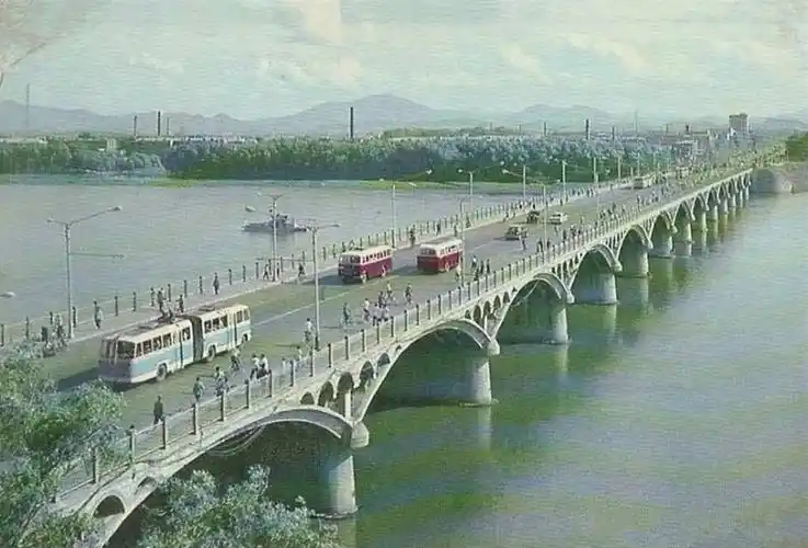 老照片:80年代的吉林市,那时的吉林还是和长春相比肩的大城市