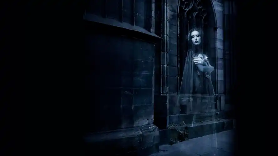 万圣节幽灵骷髅主题恐怖阴森桌面壁纸高清