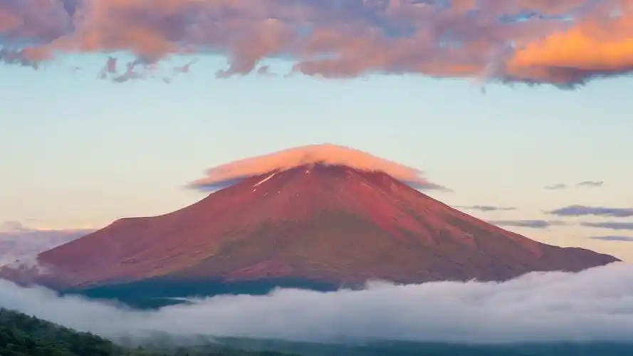日本富士山壮丽高清桌面壁纸