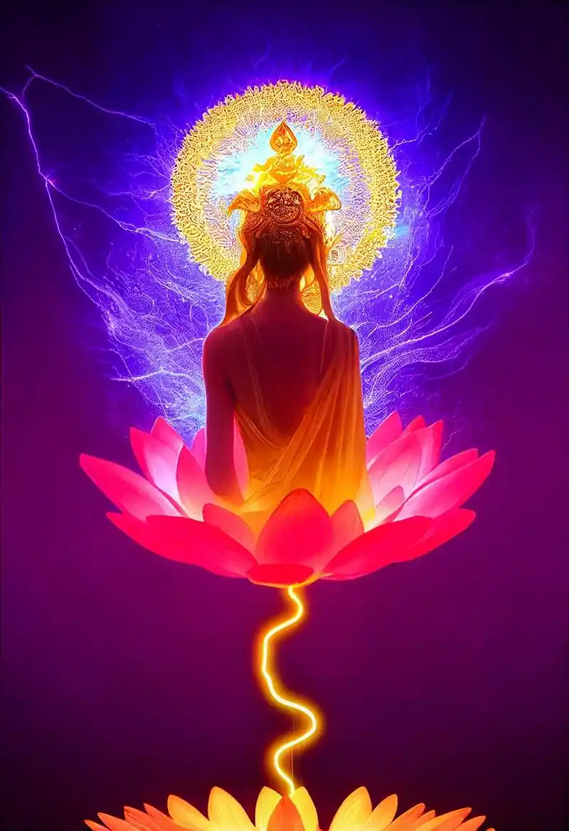 有幸被莲花菩萨选中,您是有福之人,许下一个愿望愿菩萨保佑您和 - 抖