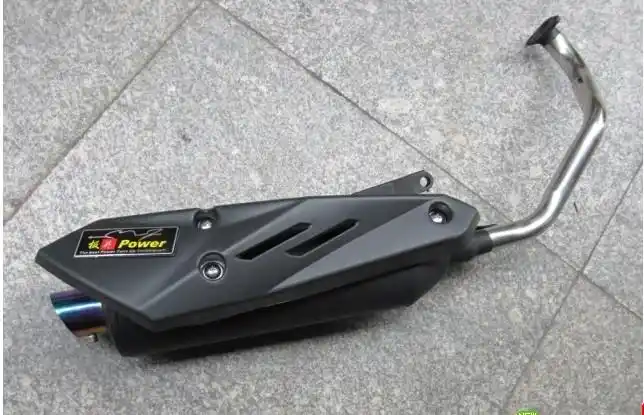 鬼火摩托车排气管声浪炸街雅马哈配件改装仿福喜gy6仿rsz仿迅鹰直排板