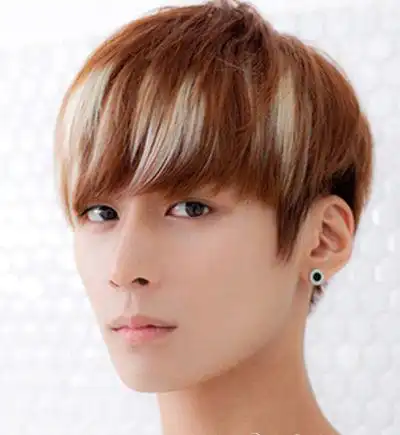 男生挑染白色头发发型 男的时尚挑染发型设计(2)