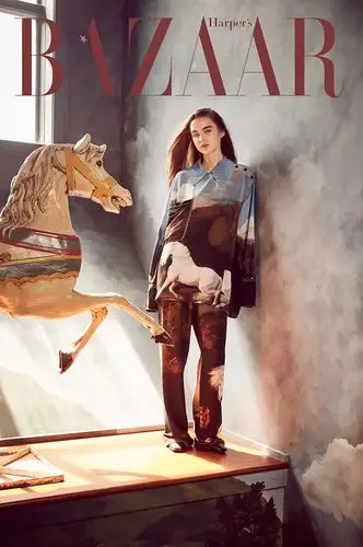 时尚芭莎bazaar封面人物摄影