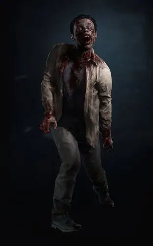 生化危机2中的男性僵尸艺术品2019