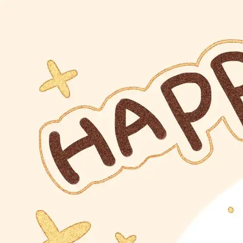 2021超可爱的生日九宫格