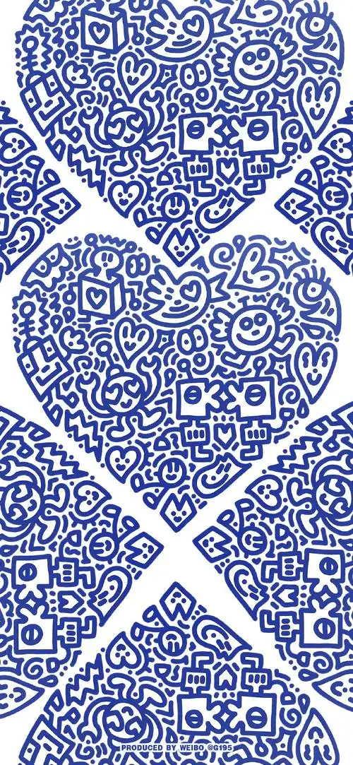 mr doodle 涂鸦壁纸#新年壁纸接龙