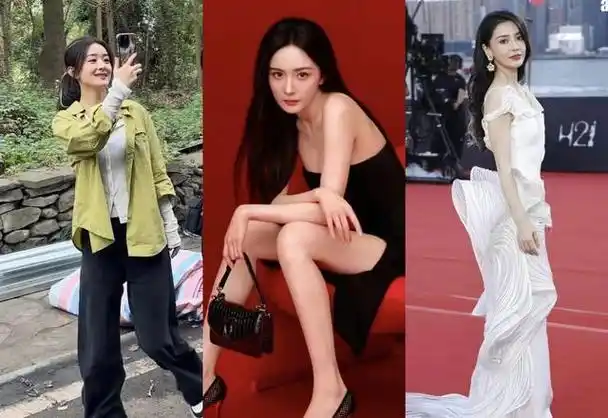 杨颖的高定,杨幂的新代言,终于压了赵丽颖一头!不播剧也有底气