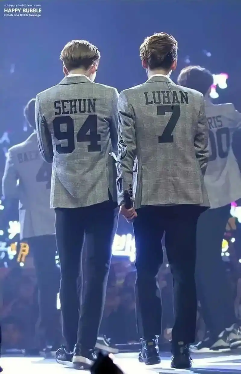 这是我嗑了十年的cp#exo#exo十周年#鹿晗#吴世勋#勋 - 抖音