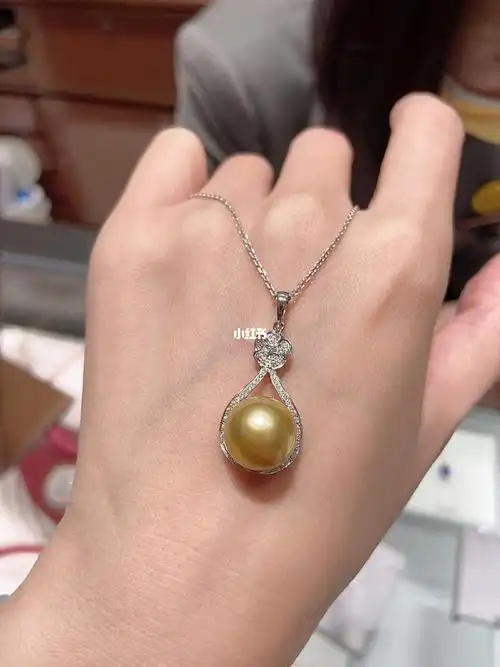 周大福钻石镶珍珠项链6折6折6折