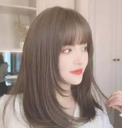 齐肩发剪什么刘海好看,这样搭配简直绝了