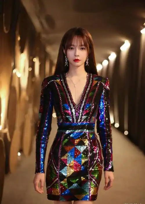 不只是在主持界,沈梦辰还经常在微博上发一些自己穿搭的照片,俨然已经