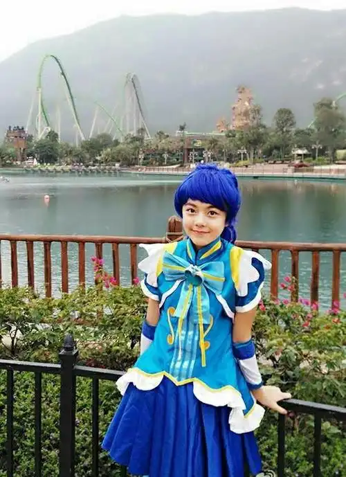 2014年赵今麦饰演《巴啦啦小魔仙之魔法的考验》中的凌美琪一角,4月