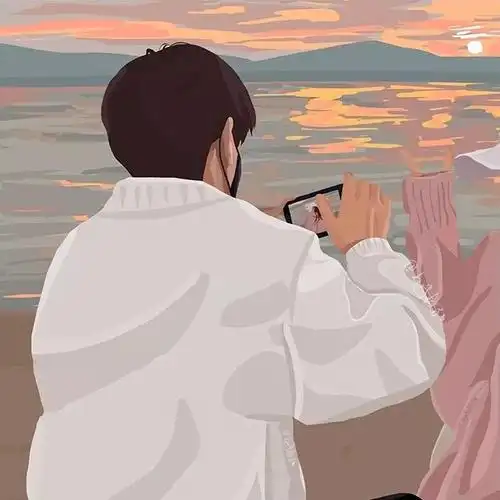 情侣头像一半一张,超甜的情侣头像一人一半(你是另一个我,你是爱的另