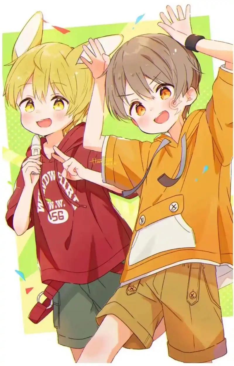 可爱的男孩子33.#图文#二次元  胭脂泪,相留醉,几时重. - 抖音