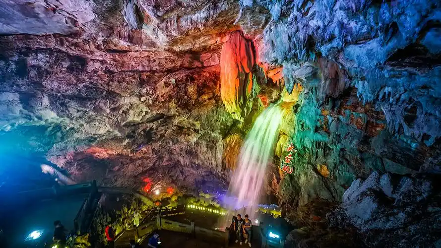 原创这是个入选小学四年级课本的景点家喻户晓的浙江金华双龙洞