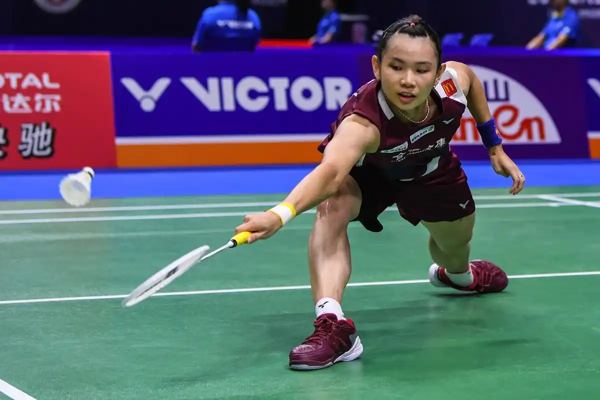 羽毛球中国公开赛中国台北选手戴资颖首轮晋级