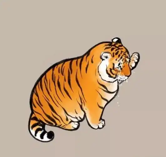 微信头像萌萌哒老虎