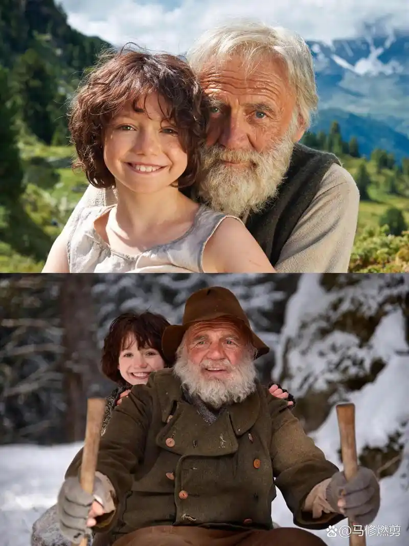《海蒂和爷爷》一部治愈系电影  在阿尔卑斯山上,有一座小木屋,那里