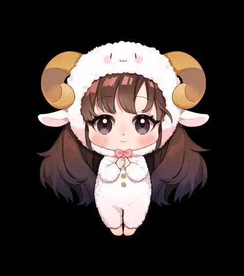 接的私活,给别人画的q版吉祥物.