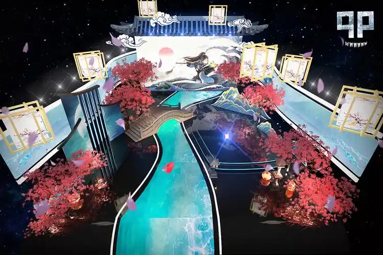 qp古风舞美设计|空间|舞台美术|哈尔滨邱鹏 - 原创作品 - 站酷 (zcool