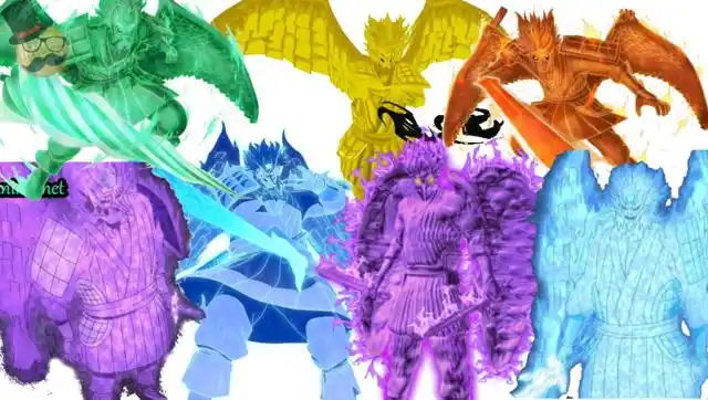 火影忍者:最拉风的须佐能乎top7,六道仙人须佐最大,斑的最帅