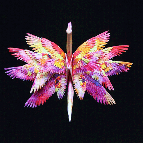 为对抗抑郁症,他折了一千只惊艳世人的千纸鹤