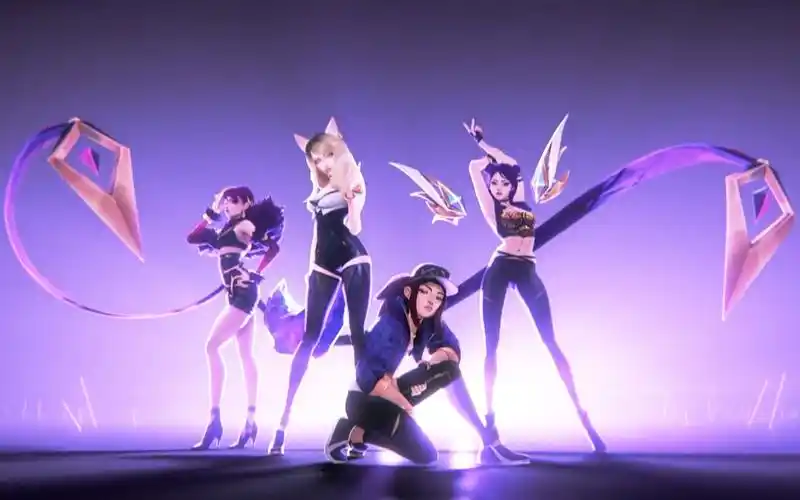 lol 英雄联盟 k/da 女团系列皮肤超清视频合辑_哔哩哔哩_bilibili