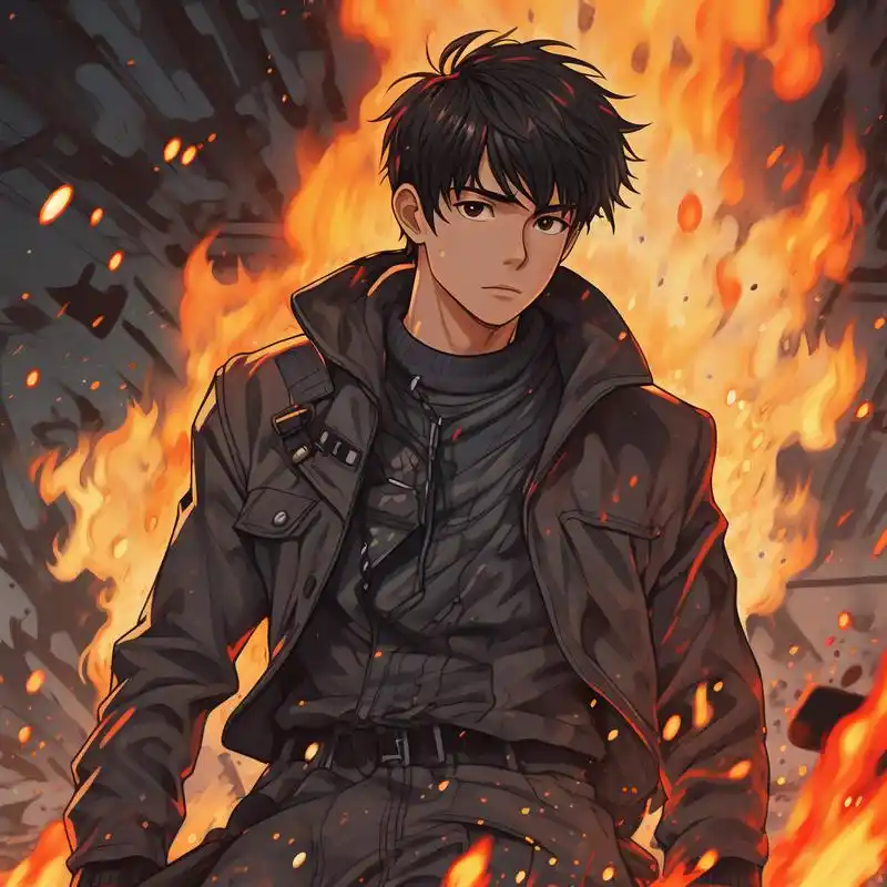 90二次元冷酷帅气男生头像97