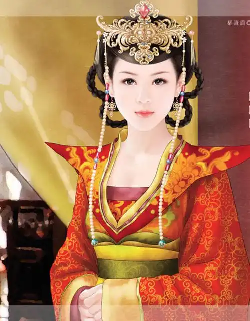 【贴图】那些中意的皇后图_古装手绘美女图片吧_百度贴吧