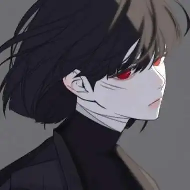 动漫女头高冷霸气黑衣冷艳女生动漫头像冷酷帅气