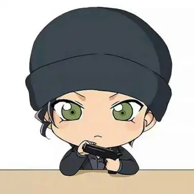 名侦探柯南q版头像高清可爱的全员名侦探柯南角色q版头像图片