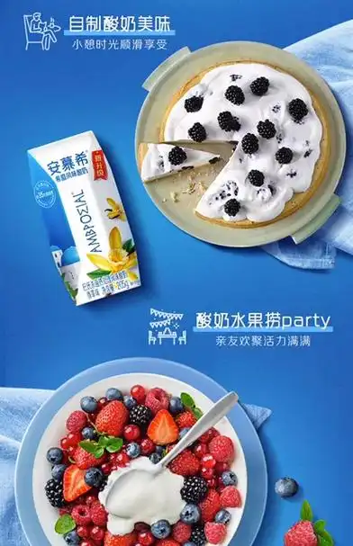 【10点抢】伊利安慕希希腊风味酸奶香草味205g*10盒整箱官旗_爱购网官