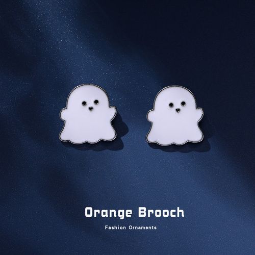 小幽灵卡通胸针可爱日系男女情侣个性创意徽章别针学生包包装饰品