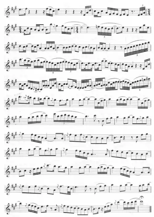 能不能把中音萨克斯回家的五线谱发给我?谢了! 邮箱