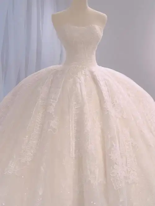 优越的180度真real公主婚纱78宁波婚纱