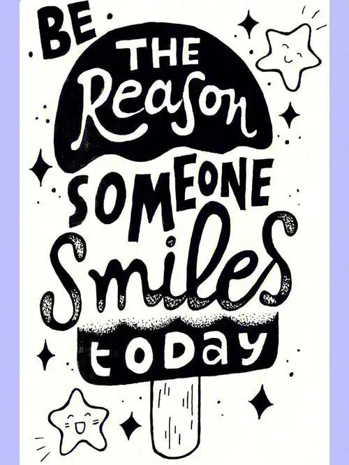 简笔画教程 | 黑白简笔画 | 手绘英文字体 | 英文美句收集#简笔