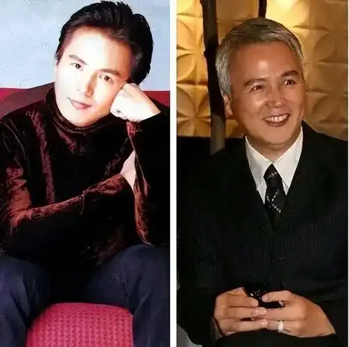 这个男人就是林瑞阳,林瑞阳比张庭大10岁,别看现在的林瑞阳满头白发