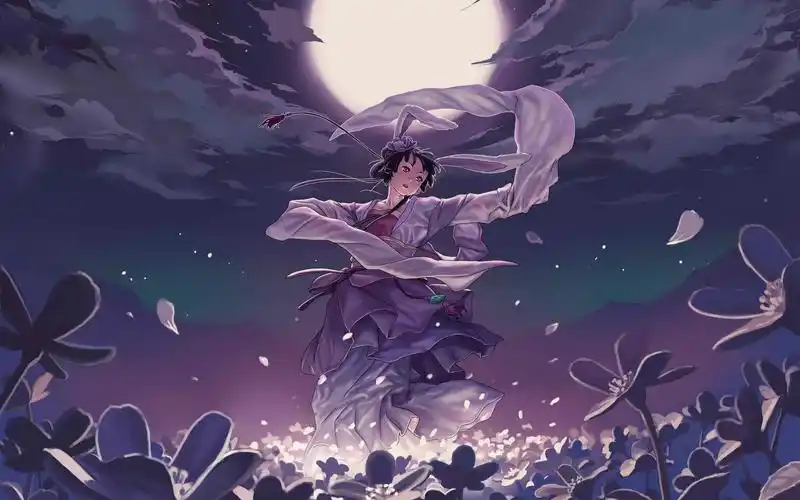 优美古风cg动漫美少女图片电脑壁纸高清大图预览1920x1200_卡通动漫