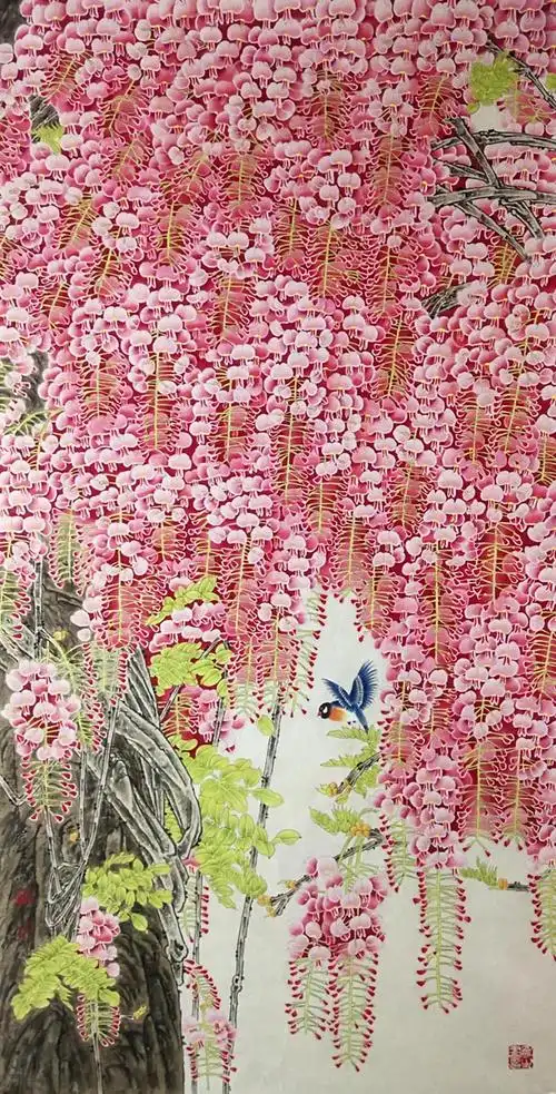 周彦生zys 花鸟字画作品