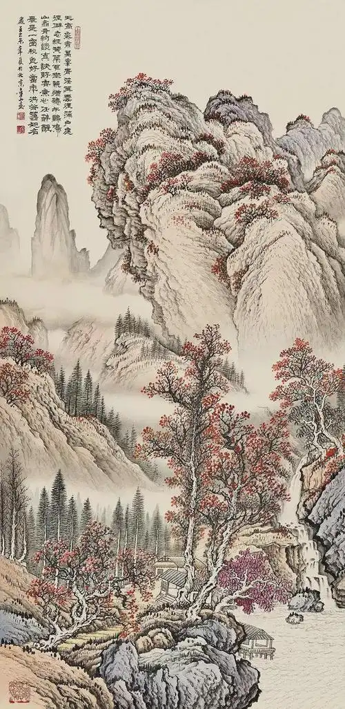 「周金山」|丹青追梦 水墨本色-中国当代书画名家个人云展览|山水画