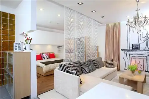 一居室小户型装修图巧用空间一居变身两室