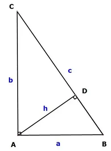 直角三角形的两条直角边长为a,b,斜边上的高为h,则下列各式中总能成立