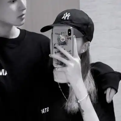 高冷情头黑白两张分开 一人一张霸气傲娇