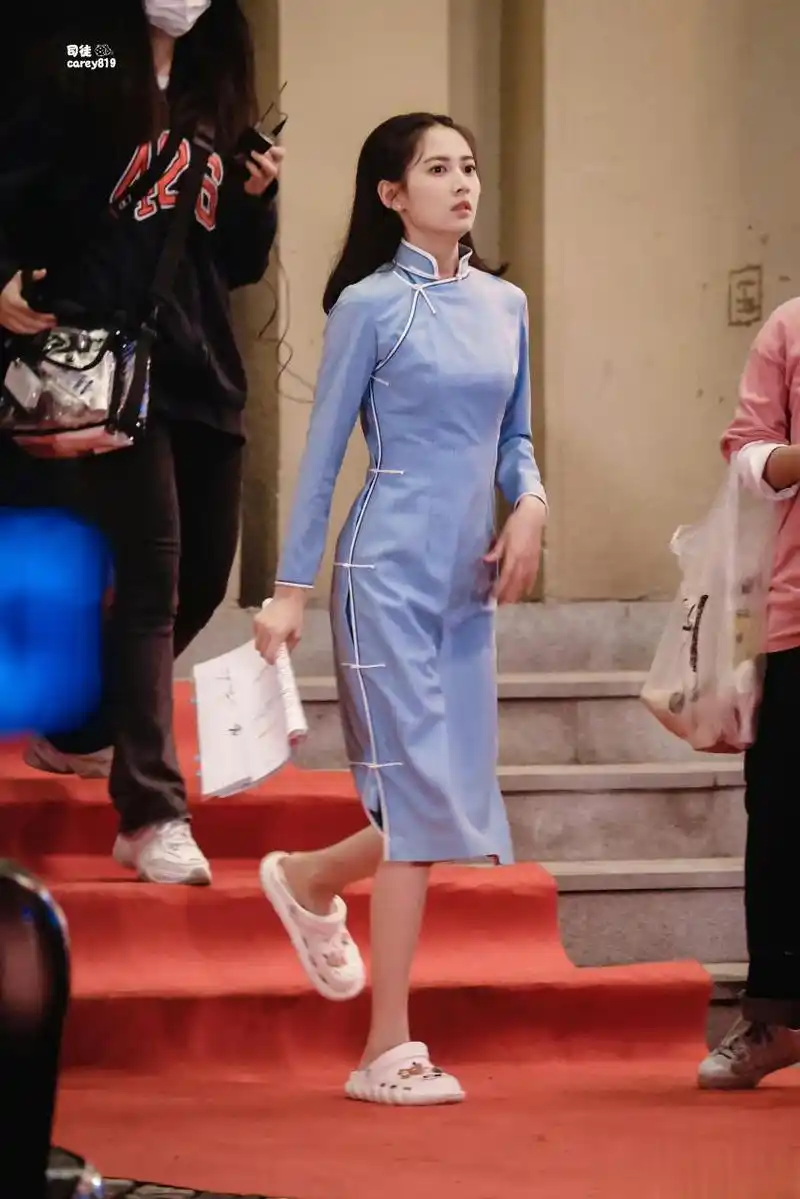 "余春羊"陈钰琪旗袍装好米