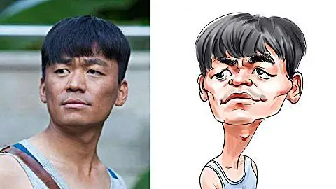 绘王宝强夸张肖像漫画平涂画法,抓准人物特征画的生动形象竟如此简单!