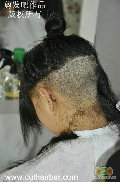 空勤美女剃bob-剪发吧70#(9)