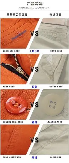 产品优劣对比图